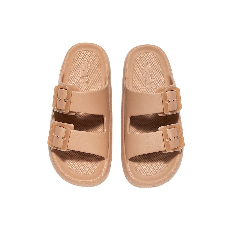 Skechers Foamies Simple Comfortable EVA Slide Sandals Women sandals Brown 111645-TAN