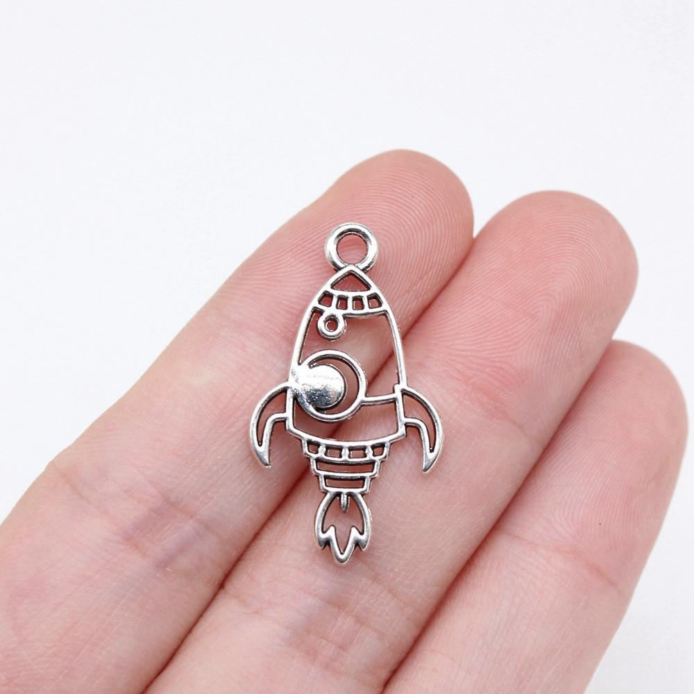 Charms Airplane Ship Pendants Minimalist Jewelry Components QC001