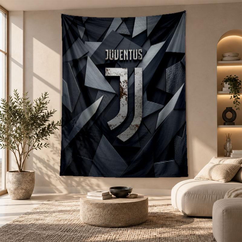 Dekoratives Wandbehang, Juventus FC Aufdruck Wandkunst, Leichte Wanddekoration Für Schlafzimmer Hintergrund