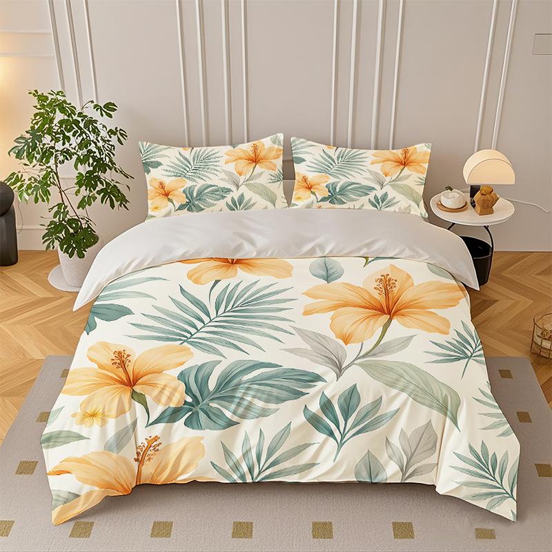 

Quilt Cover Three-Piece Quilt Cover Set 140cm * 200cm - cover + and 1 piece
