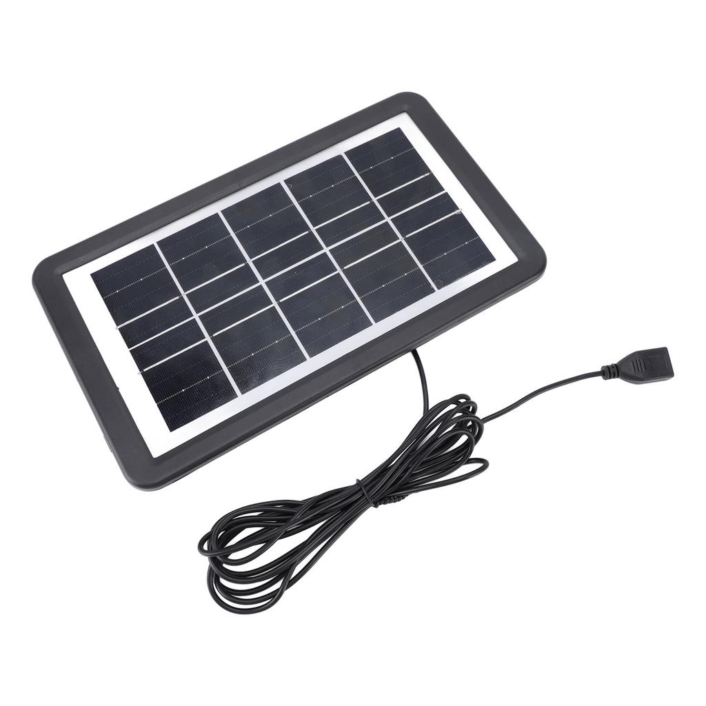 Portable Solar Charger Photovoltaic PV Solar Panel Module IP68 Waterproof with 1 To 5 Connector