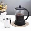 Easyworkz Eclipse French Press Borosilicate Glass 800ml Coffee & Tea Maker