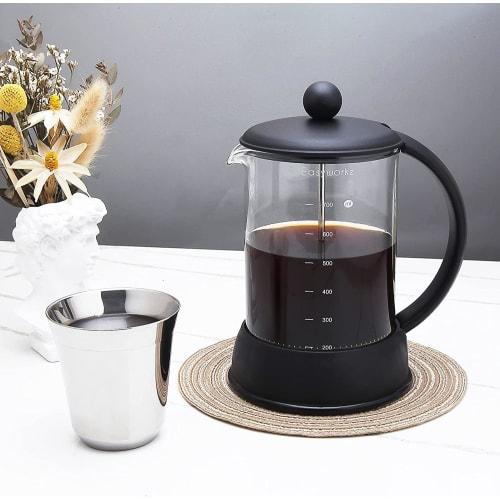 Easyworkz Eclipse French Press Borosilicate Glass 800ml Coffee & Tea Maker