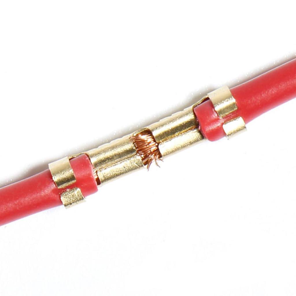 810pcs Spade Connector Set With Male/Female Terminals Comprehensive Stable Spade Terminals Set for Corrosions Resistance