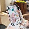 Cute Wristband Phone Case For Blackview A60 Pro Silicone Soft Case Durable Kickstand Shockproof Fashion Design Anti-dust