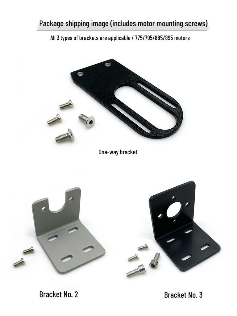 Motor Mounting Bracket for 775/795/895 Motors - DIY Installation Accessory