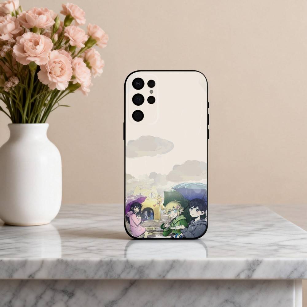G-Game O-Omori-L Phone Case For Samsung S25,S24,S21,S22,S23,S30,Ultra,S20,Plus,Others Soft Black Case