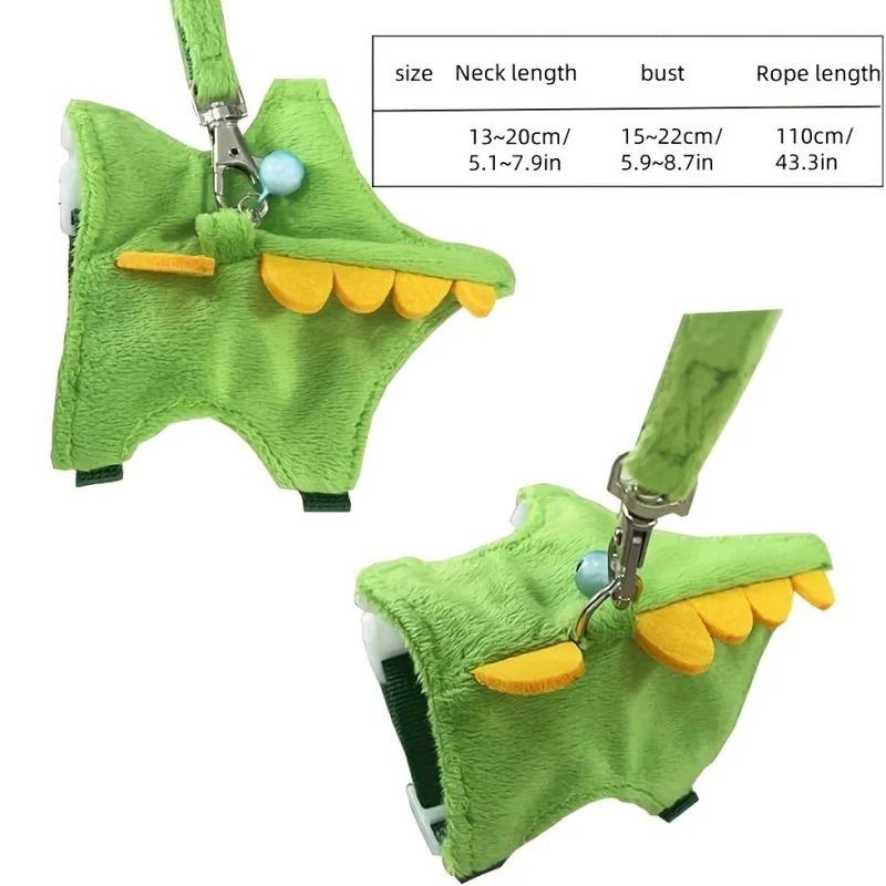 Escape Proof Ferret Leash Vest Harness For Angora Pet Marten Weasel Walking Coat Style Durable