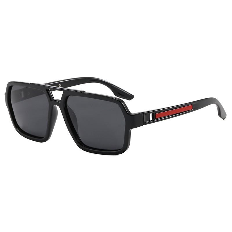 Xiaomi Men Women Double Bridge Square Polarized Sunglasses UV400 Retro Pilot Shades for Driving Fishing Outdoor Trave 830