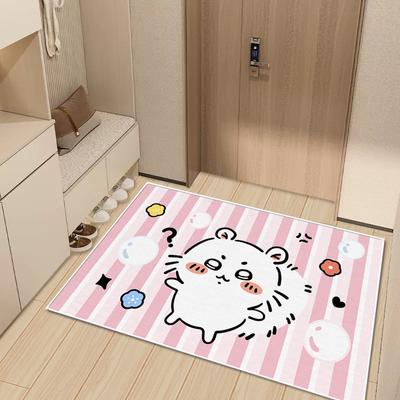 Cartoon Cute Living Room Entry Carpet Diatom Mud Cushioned Bathroom Absorbent Mat Toilet Non-slip Quick Dry Mat