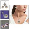 Citrine Set Jewelry Women Pendant  Earring Gemstone Earrings Gems Green