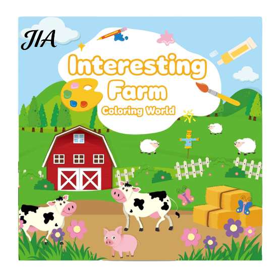 Kids Coloring Book Children's Book, with Cute Animal Theme, Thick Paper Sketchbook, Art Supplies for Toddlers Drawing And Painting Supplies,