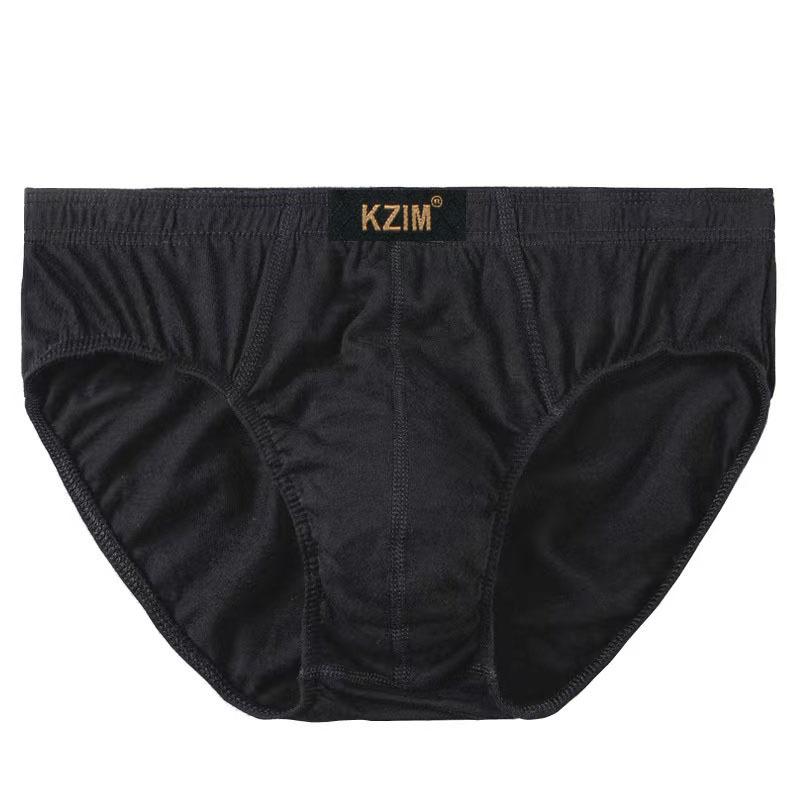 Men's Underwear Cotton Mid-rise Loose-fitting Briefs, Plus-size Fat Underwear
