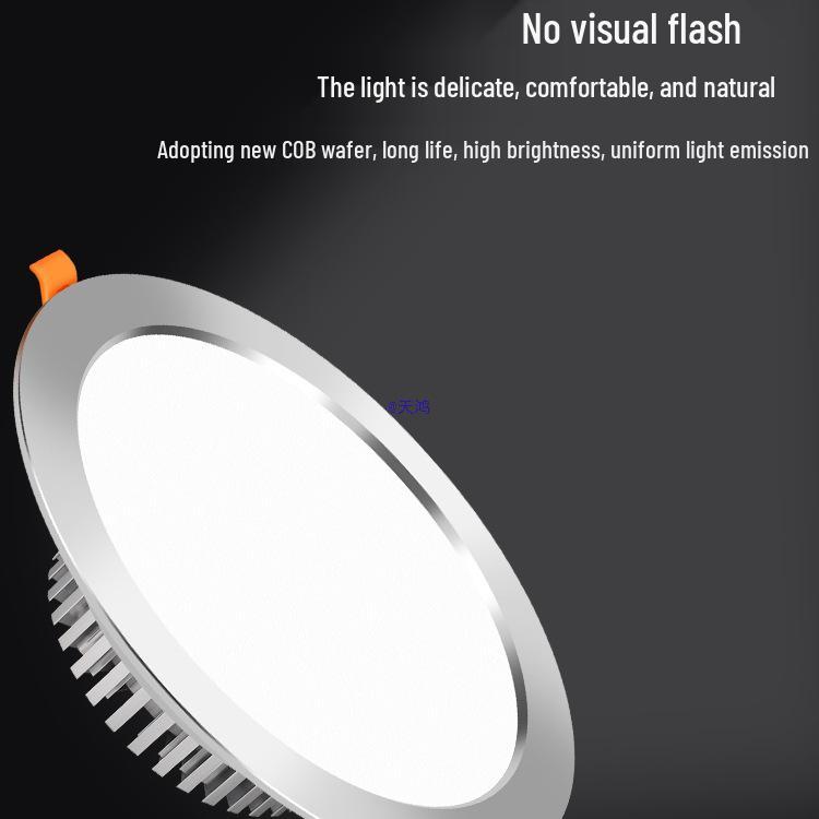 1294-inch Recessed Downlight Ceiling Spotlight for Living Room - 18" Full Aluminum