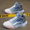 Sneakers high-top spring 2025 new fashion versatile casual shoes trend breathable running shoes men's trendy shoes