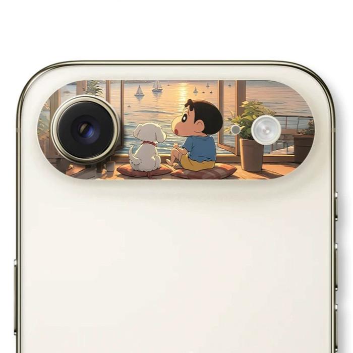 For iPhone Air/17 Air Cut Printing Soft Camera Stickers /Micro Matte / Anti-fingerprint / Decoration Camera Film / Wear-resistant /Anti-scratch /