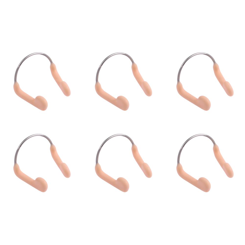 

No-skid Soft Silicone Steel Wire Nose Clip for Swimming Diving