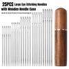 30 PCs Elderly No Thread Hand Sewing Needle, Home Hand Sewing Quilt Clothes, Cross Stitch No Thread Needle, DIY Hand Sewing