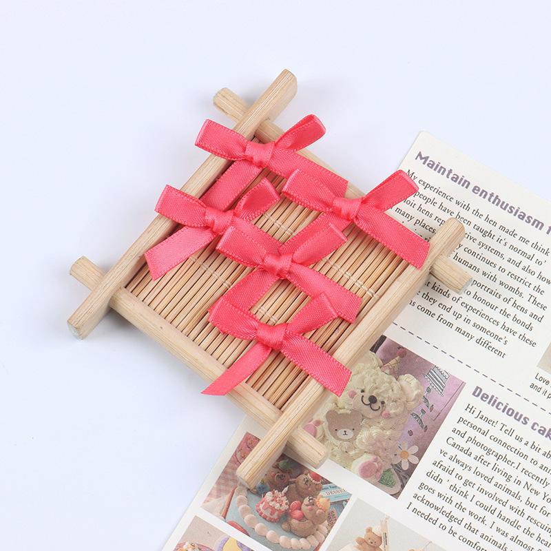 0.6CM Polyester Ribbon Bow - Small Bow Accessories