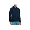 Under Armour Tech 2.0 Hooded Pullover Comfortable Long Sleeve Sweatshirt Men Sweatshirt Academy-Blue Modern-Gray 1328703-409