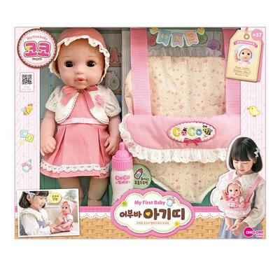 Panenka One&One Coco Piglet Nosítko, smíšené barvy, oblíbené hračky pro korejské děti