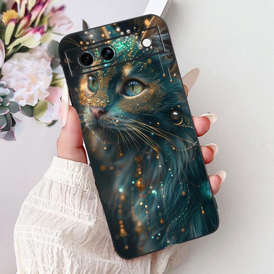 Für Google Pixel 8A Hülle Cooles Design Muster Abdeckung Stoßfest Weiches TPU Handyhülle Für Google Pixel 8 Pro Pixel8 A Pixel8A Fundas
