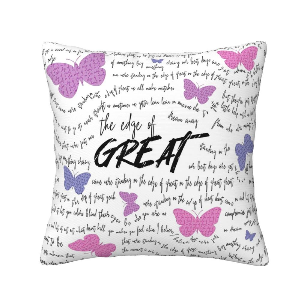 Edge Of Great Julie And The Phantoms Square Pillowcase Pillow Cover Cushion Decor Comfort Throw Pillow for Home Car