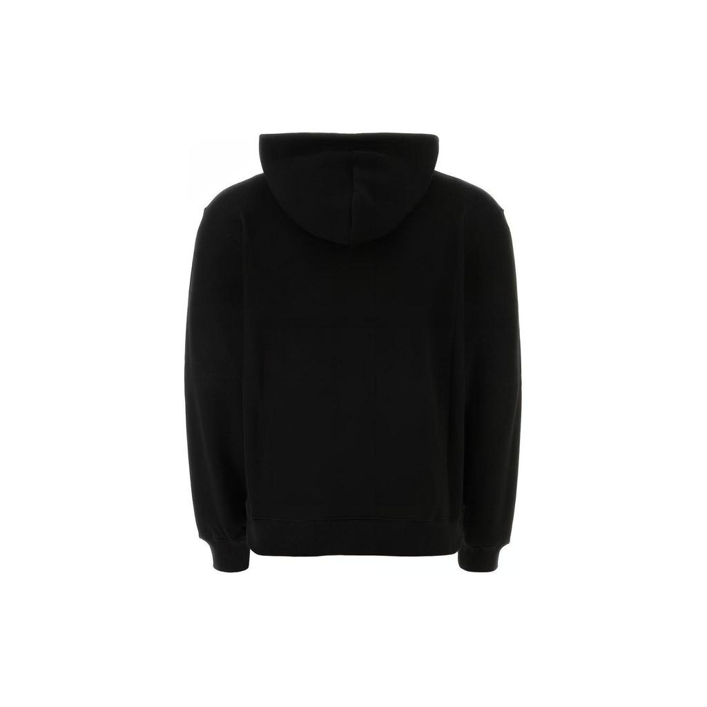 KENZO Logo Embroidered Drawstring Hoodie FE55SW1824MG-99