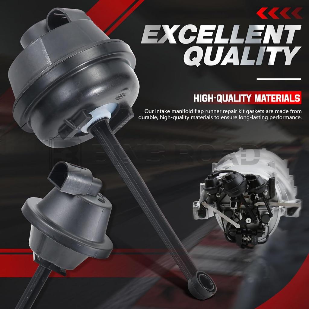 Intake Manifold Air Flap Runner Repair Kit Gasket 2721402401 Compatible with Mercedes Benz M273 GL450 S550 E550 CLK550 CL550