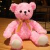 Kawaii Hug Sweater Teddy Bear Plush Dolls Lovely Bear with Clothes Holding Heart Pillow Nice Wedding Valentine 'S Gifts