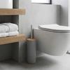 Long Handle Toilet Brush Set Anti Drip Toilet Rim Cleaner Brush  Bathroom Use
