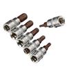 1 Stück 1/4 Zoll Antrieb Sechskant Bit-Stecknüsse Satz Inbusschlüssel Ratsche Antriebsadapter Steckschlüssel Auto Handwerkzeuge H3 H4 H5 H6 H7 H8 Handwerkzeug