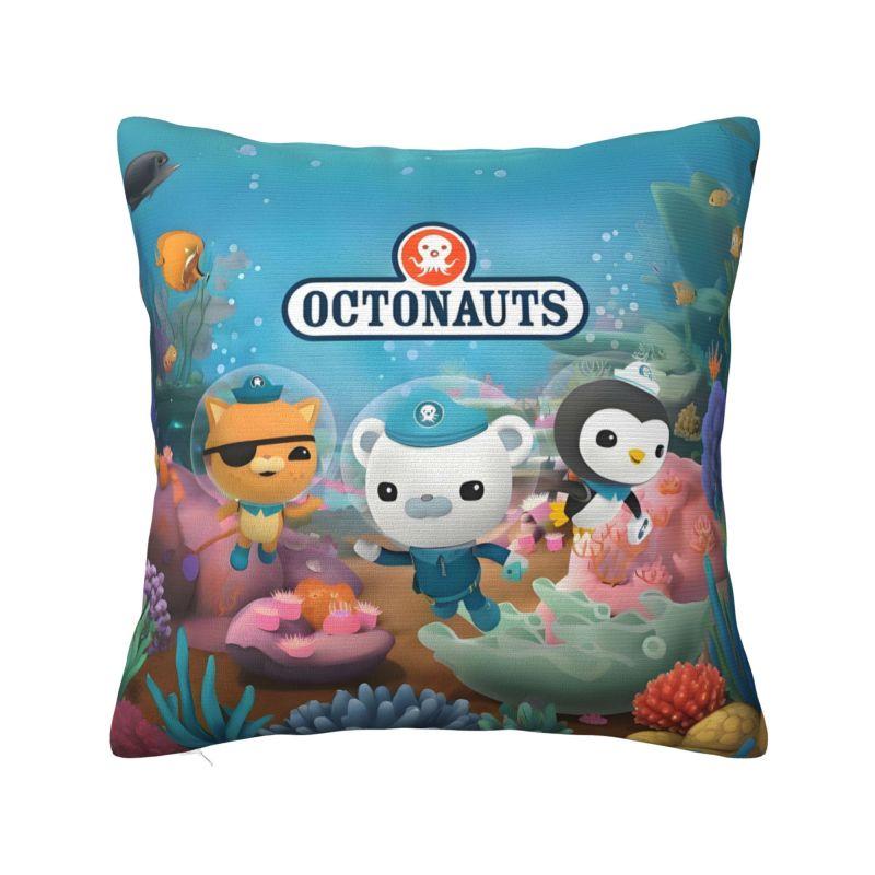 Custom Disney The Octonauts Adventure Luxury Pillow Cover Home Decor Car Cushion