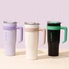 Lock & Lock 1.2L Insulated Stainless Steel Straw Tumbler