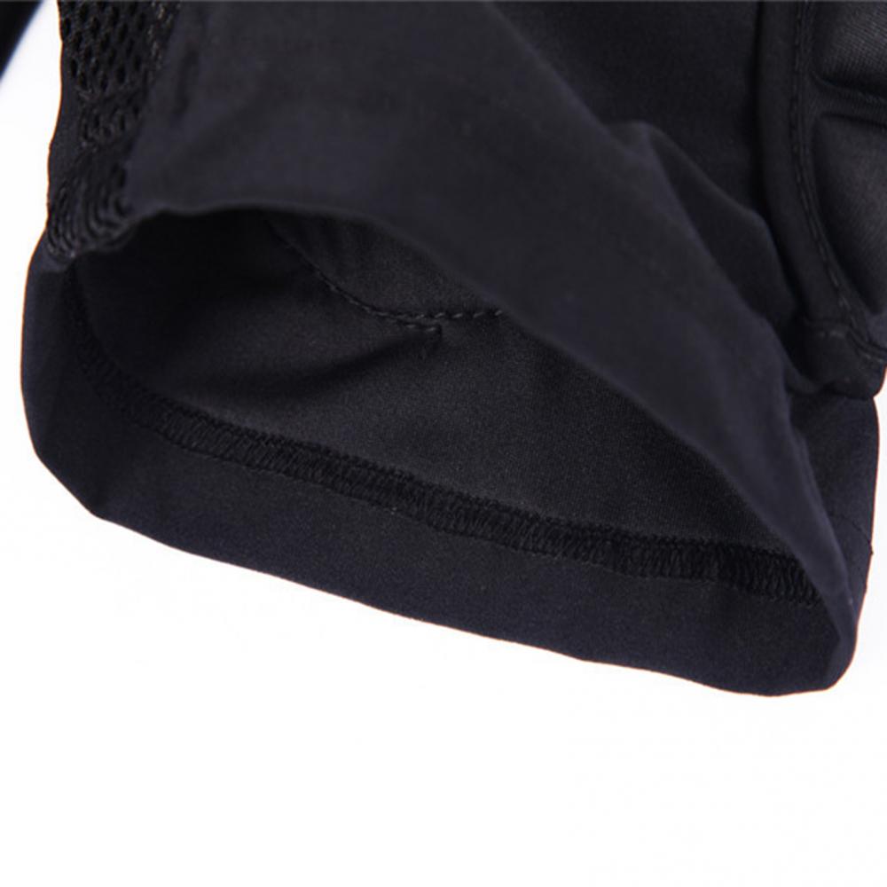 Unisex Polyester Motorcycle Snowboard Ski Protective Hip Butt Padded Shorts Cycling Clothing Black Breathable Shorts