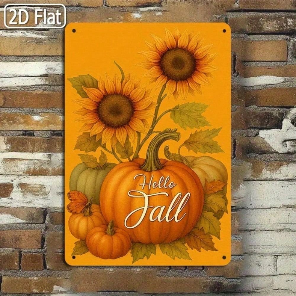 

Vintage Christmas Balls Metal Wall Art Holiday Decoration 20x30cm