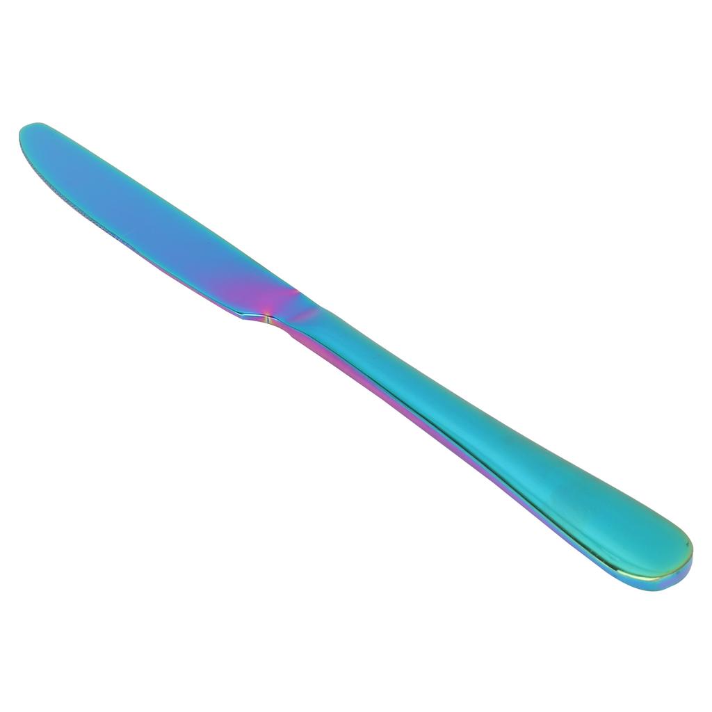 Stainless Steel Knife No BPA Kitchen Utensil Tableware for Home Restaurant WeddingColorful