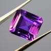 7.35 Ct Natural Purple Tanzanite Emerald Cut CERTIFIED Loose Gemstone