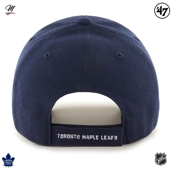 Casquette Ajustable 47 Brand - MVP Toronto Maple Leafs - Bleu - Homme - Hockey Sur Glace