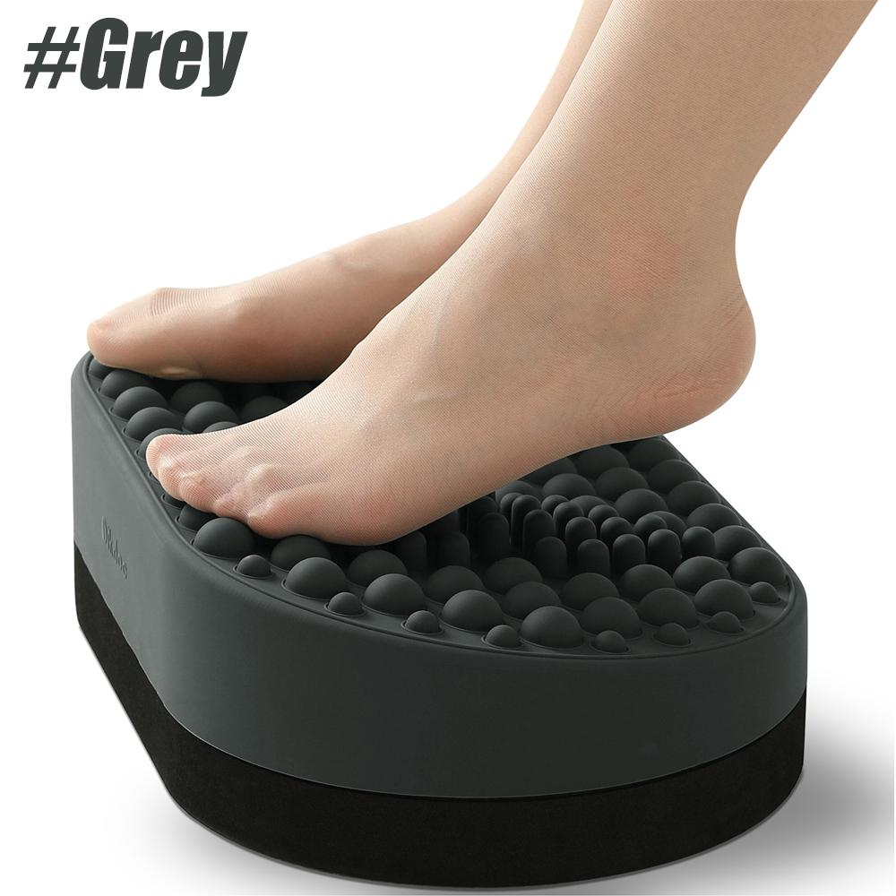 

1Pcs Foot Massager Foot Rest for Under Desk at Work, Home Office Foot Stool, Ottoman Foot Massager for Plantar Fasciitis Relief серый