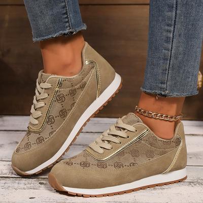 Moda Primavera Nuove Sneakers Marca di Lusso Scarpe Donna Kaki Scarpe Vulcanizzate Taglia Grande 42 Comode Scarpe da Basket per Donne