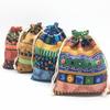 BuTao Ethnic Style Aromatherapy Jewelry Storage Bag - Colorful Cotton & Linen Drawstring Pouch