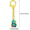 [YISHUI] Nine Gourd Keychain, Health and Longevity, Five Fortunes, Good Luck, Money Luck, Amulet, Lucky Charm, Portable, Fortune, Longevity, Joy,