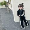 Mädchen Set Frühling und Herbst Koreanische Version Westlicher Stil Baby Mädchen Frühlingskleidung Sport und Freizeit Langärmeliges Zweiteiler Set Kinderkleidung