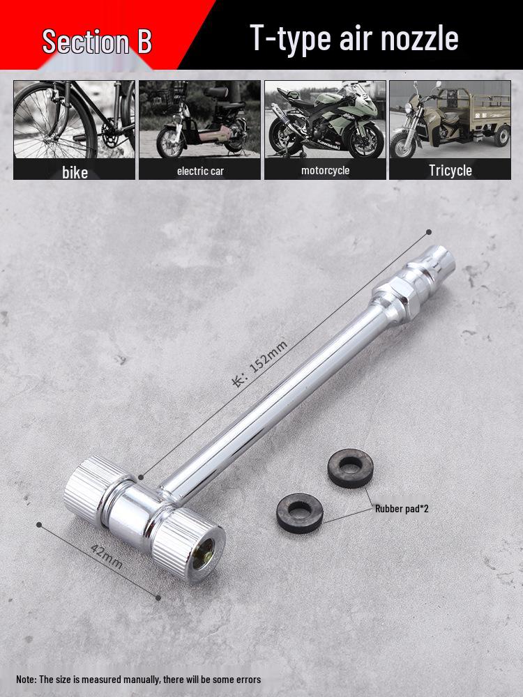 Tire & Car Air Inflation Nozzle Pump Tool