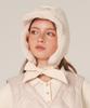 MONBIRDIE GOLF Smile Padded Trooper Hat Ivory