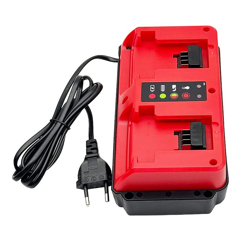 For M18 Power Tool Accessories Parts For Milwaukee 14.4V 18V Lithium Battery Charger 48-11-1815 48-11-1820 48-11-1830 AC100-240V