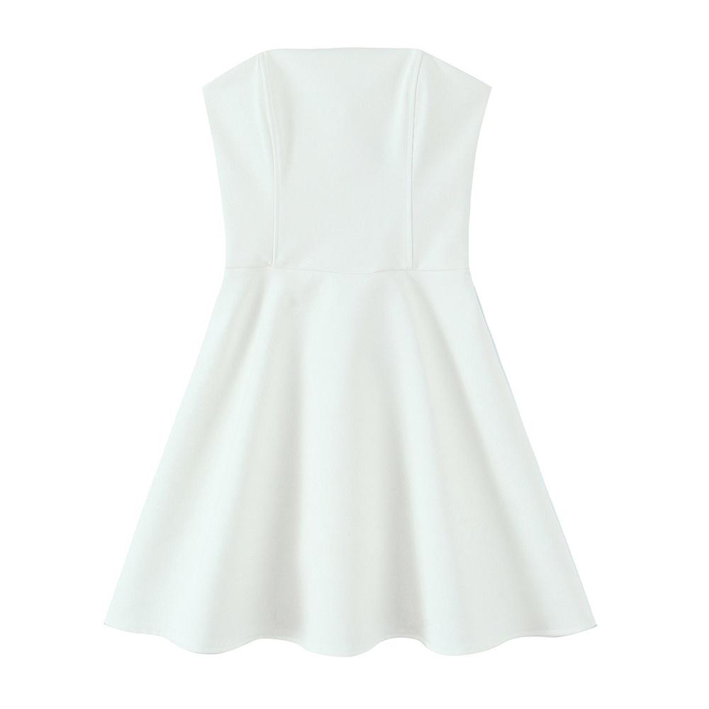 2025 Spring Women's Strapless Slim Dress: Sweet, Versatile, and Stylish
