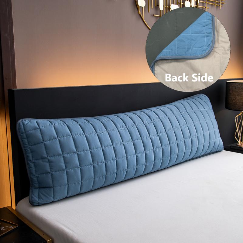 

Однотонный стеганый дизайн длинная наволочка постельное белье тело наволочка наволочка для здорового стандарта 48*120 см/48*150 см/48*180 см 1pc 150x48cm