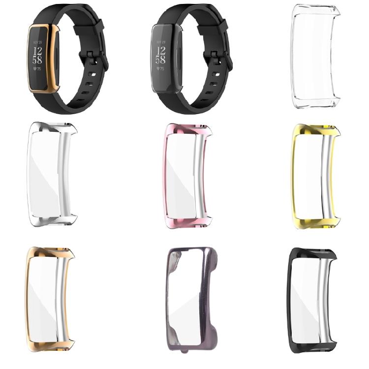 Watch Full Cover Case for Inspire 2/3 Clear Case Screen Protector